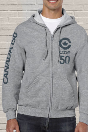 Canada 150 Full Zip Hoodie